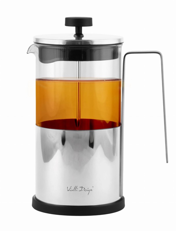 Zaparzacz do kawy i herbaty 1000 ml Diamante srebrny