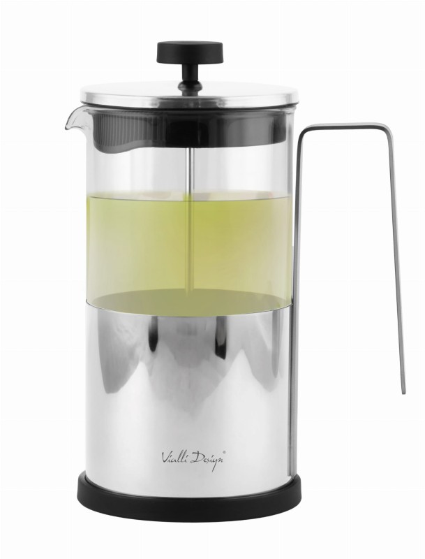 Zaparzacz do kawy i herbaty 1000 ml Diamante srebrny