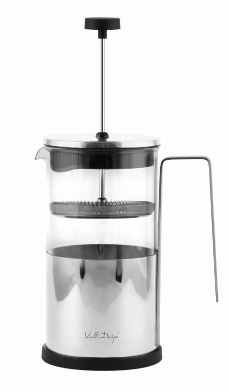 Zaparzacz do kawy i herbaty 1000 ml Diamante srebrny