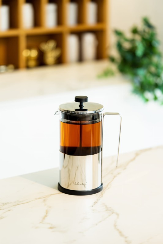 Zaparzacz do kawy i herbaty 1000 ml Diamante srebrny