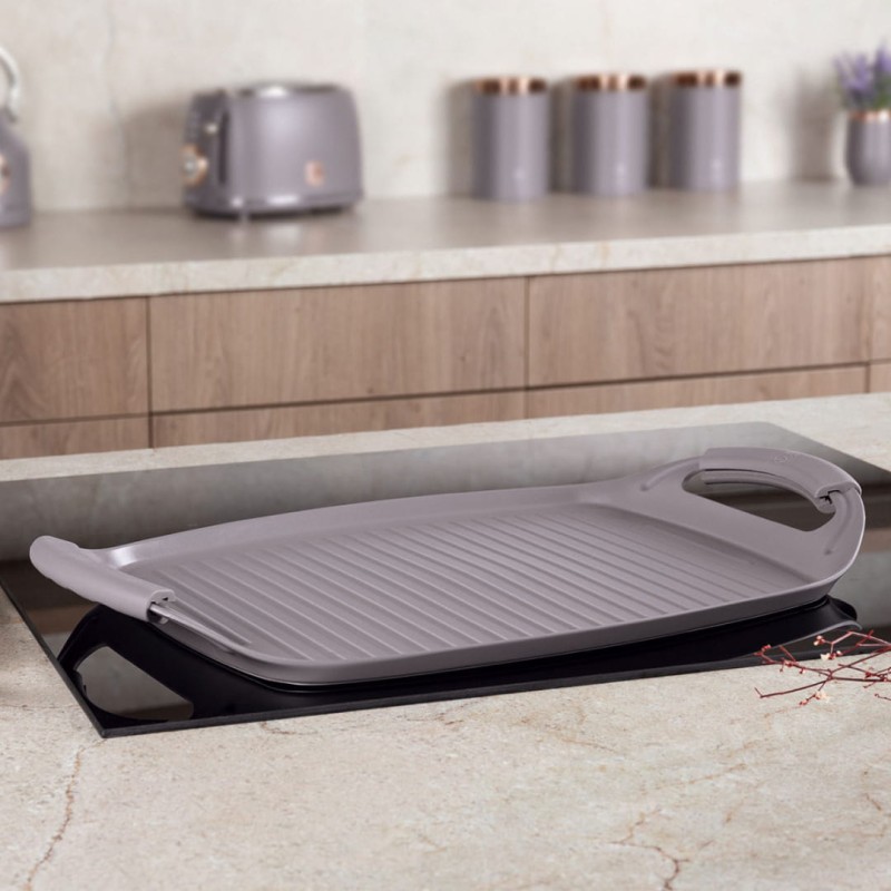 Płyta grillowa tytanowa 47cm BERLINGER HAUS TAUPE