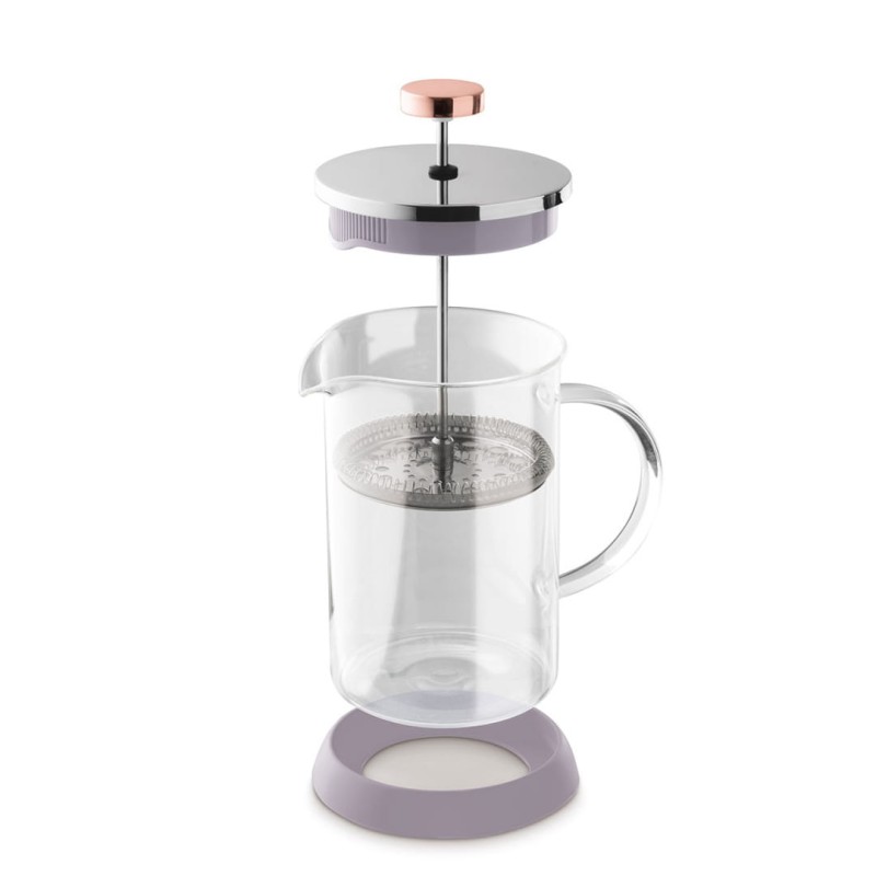 Zaparzacz tłokowy do kawy herbaty 800ml BERLINGER HAUS TAUPE
