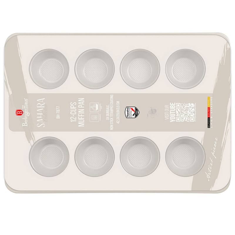 Forma o pieczenia 12 muffinek BERLINGER HAUS SAHARA
