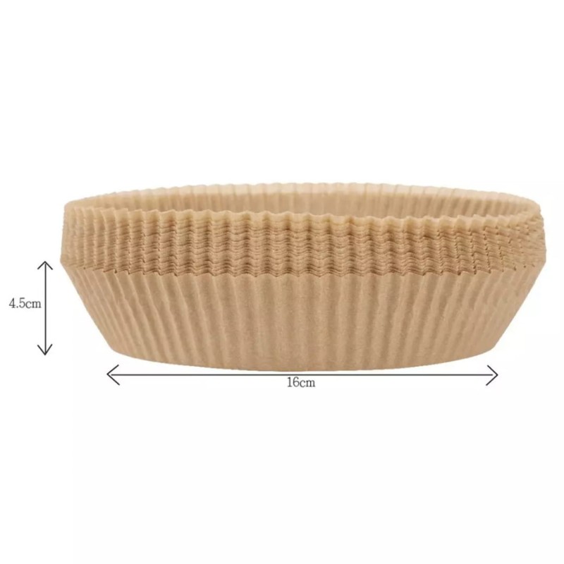 Wkład papierowy do frytownicy 16cm 100szt. KLAUSBERG