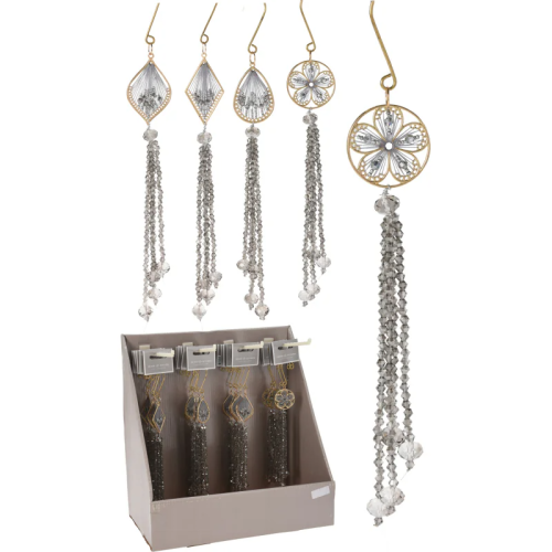 Zawieszka z koralikami 23cm | 4 RODZAJE