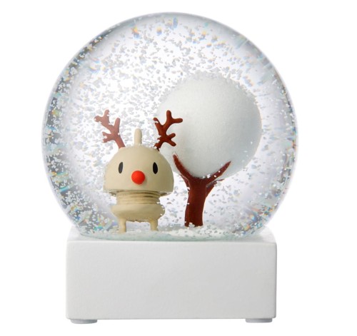 Figurka Figurka kula śnieżna Hoptimist Reindeer Globe L beżowa