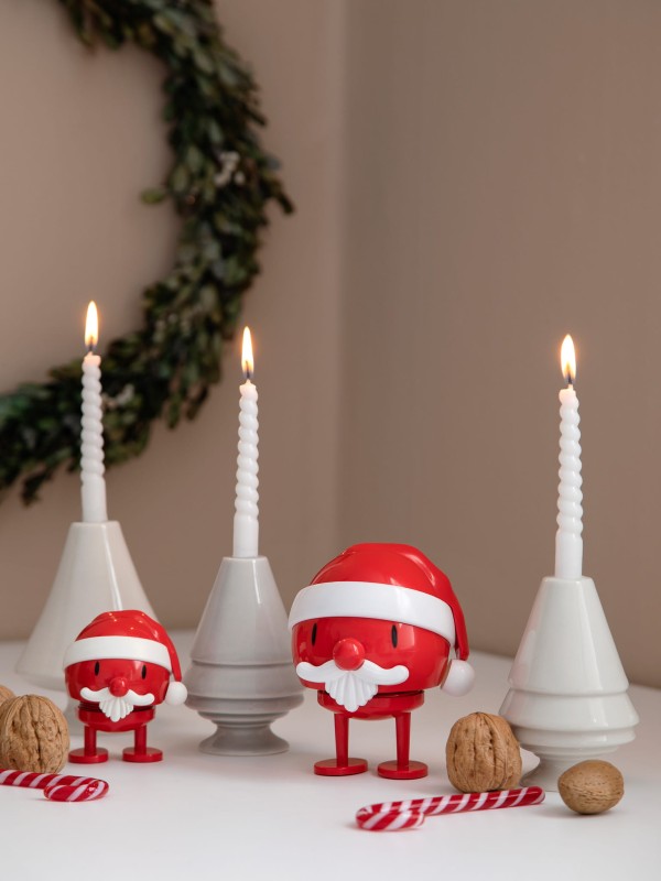 Figurka Hoptimist Santa Claus S czerwony