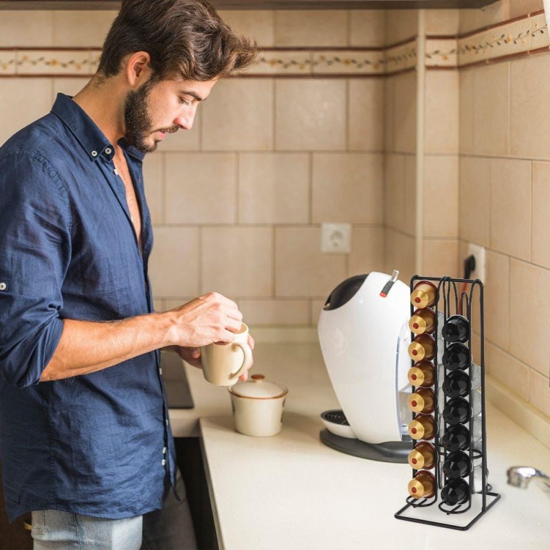 Stojak organizer na kapsułki do kawy NESPRESSO 32 szt
