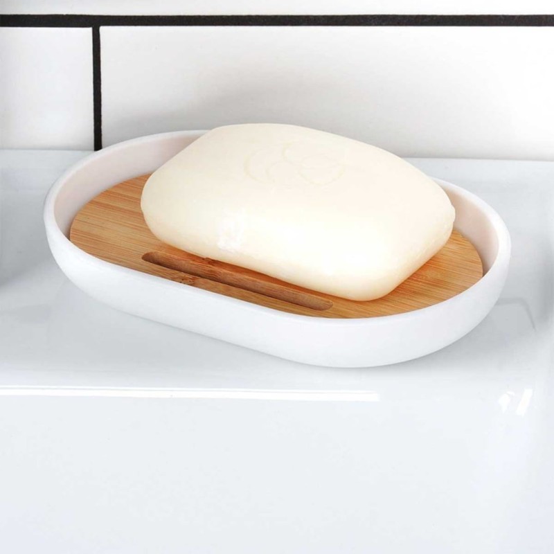 Zestaw łazienkowy 6 elementów biały