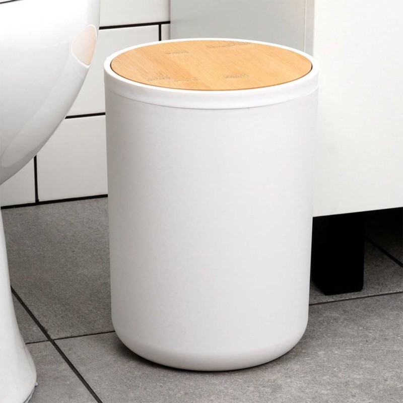 Zestaw łazienkowy 6 elementów biały