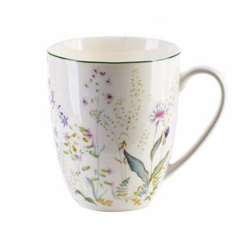 Kubek 400ml 8,5x12x10,5cm FACCIA VERDE kwiaty polne