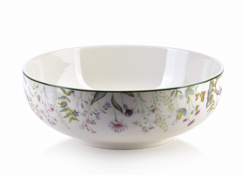 Miska 16x6cm 500ml FACCIA VERDE kwiaty polne