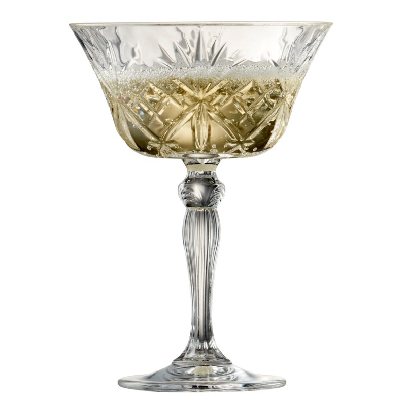 Kieliszki do szampana kryształ Melodia 260 ml 4 sztuki Lyngby Glas