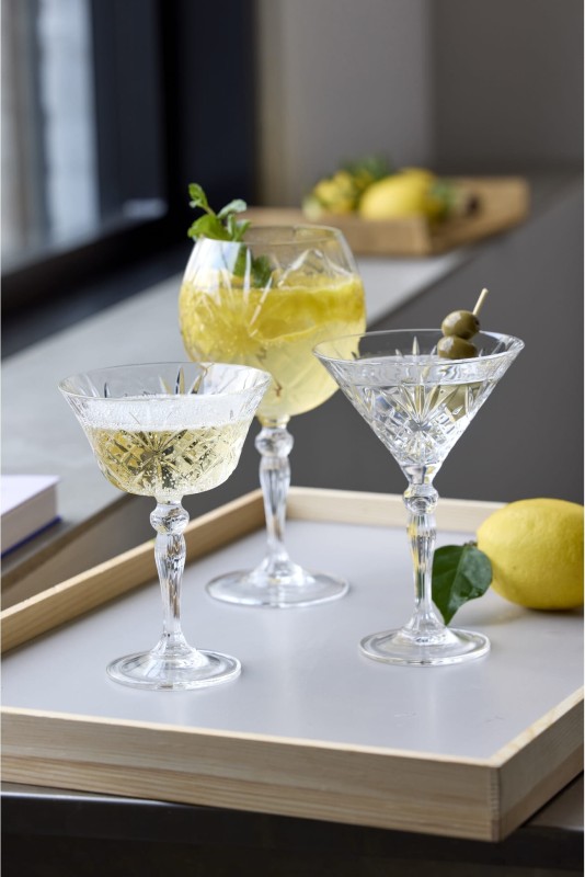 Kieliszki do szampana kryształ Melodia 260 ml 4 sztuki Lyngby Glas