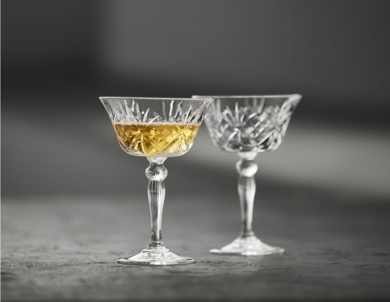 Kieliszki do szampana kryształ Melodia 260 ml 4 sztuki Lyngby Glas