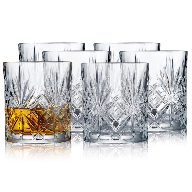 Szklanki do whisky kryształ Melodia 310 ml 6 sztuk Lyngby Glas