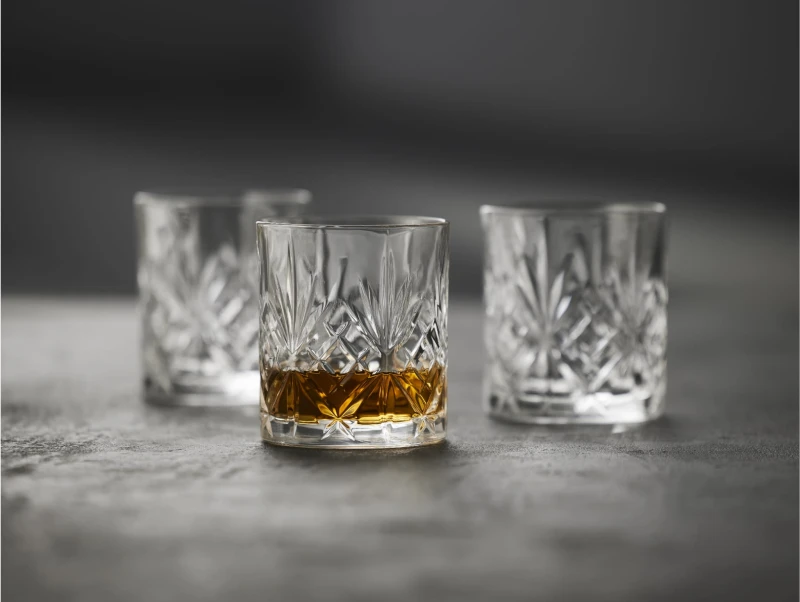 Szklanki do whisky kryształ Melodia 310 ml 6 sztuk Lyngby Glas