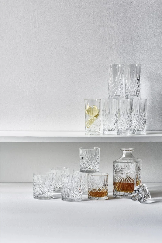 Szklanki do whisky kryształ Melodia 310 ml 6 sztuk Lyngby Glas
