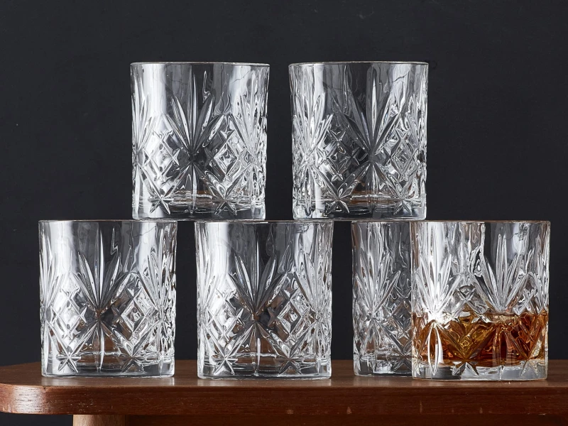 Szklanki do whisky kryształ Melodia 310 ml 6 sztuk Lyngby Glas
