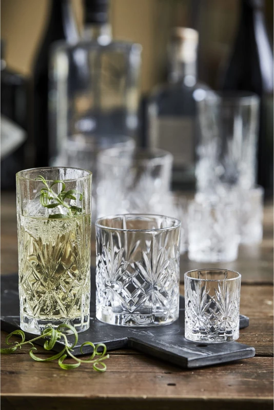 Szklanki do whisky kryształ Melodia 310 ml 6 sztuk Lyngby Glas