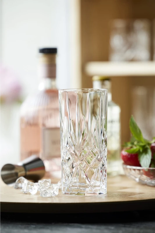 Szklanki wysokie kryształ Melodia 360 ml 6 sztuk Lyngby Glas