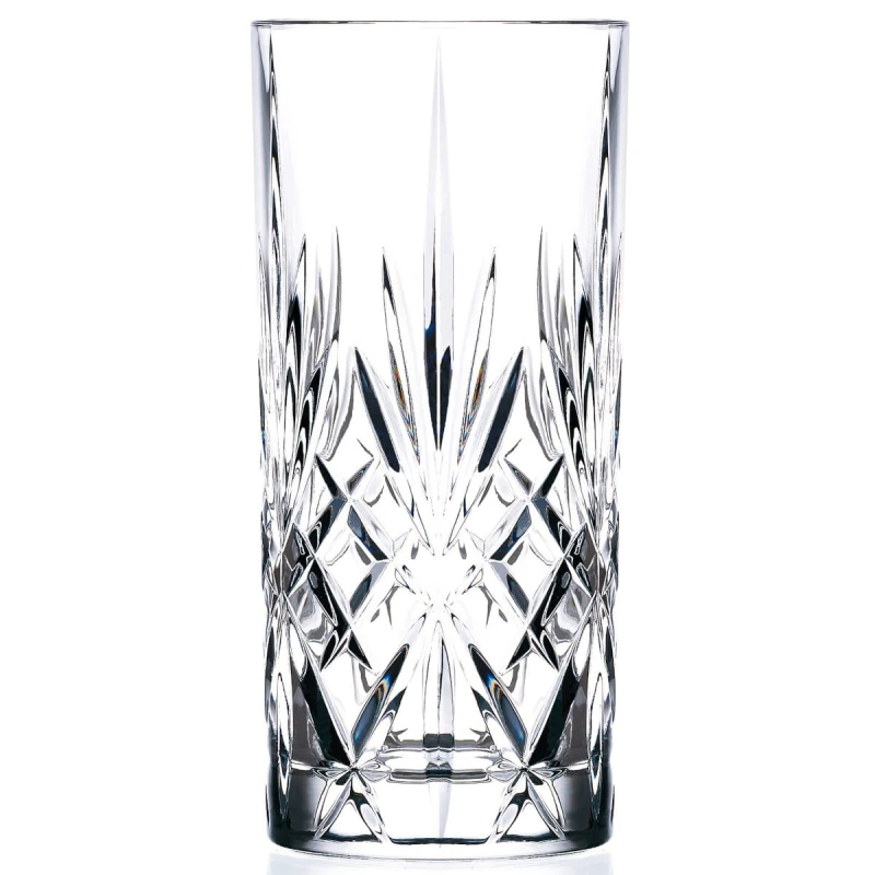 Szklanki wysokie kryształ Melodia 360 ml 6 sztuk Lyngby Glas