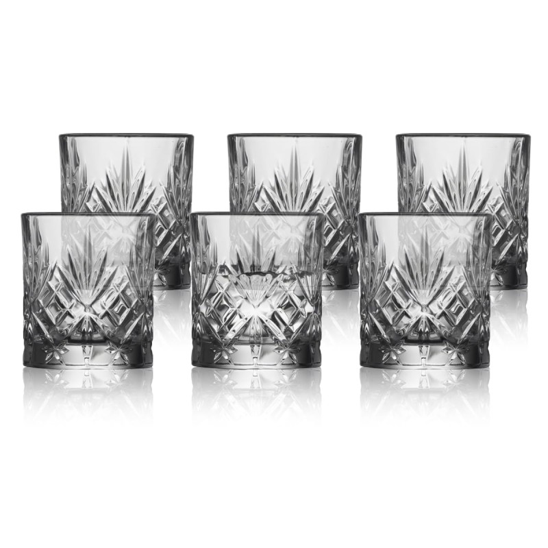 Kieliszki do shotów kryształ Melodia 80 ml 6 sztuk Lyngby Glas