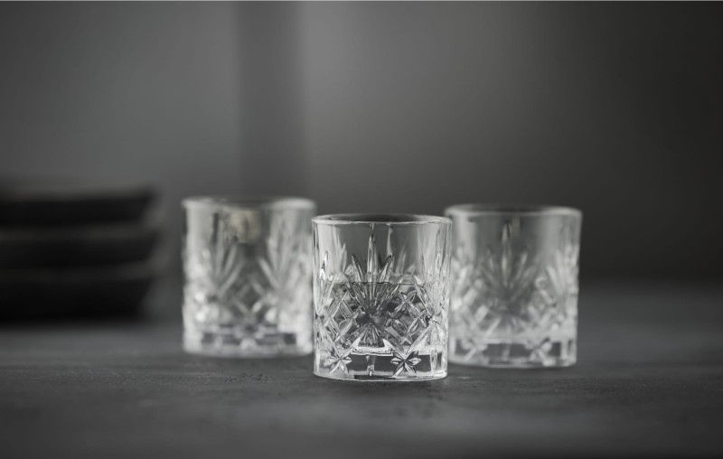 Kieliszki do shotów kryształ Melodia 80 ml 6 sztuk Lyngby Glas