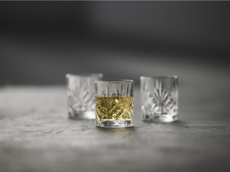 Kieliszki do shotów kryształ Melodia 80 ml 6 sztuk Lyngby Glas