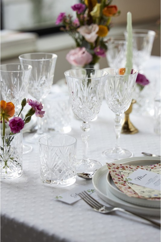 Kieliszki do białego wina kryształ Melodia 210 ml  4 sztuki Lyngby Glas