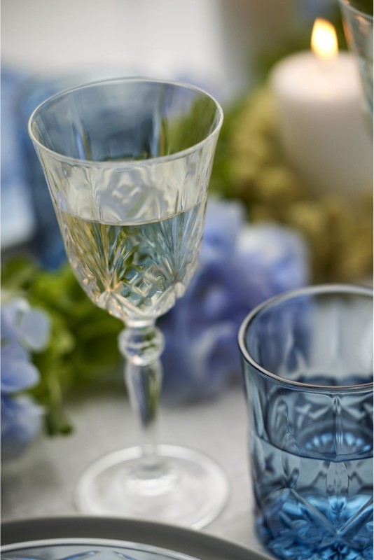 Kieliszki do białego wina kryształ Melodia 210 ml  4 sztuki Lyngby Glas