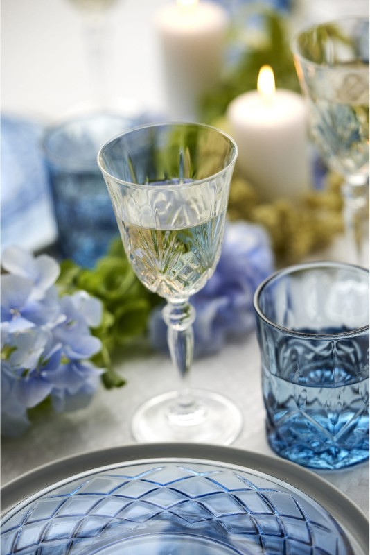 Kieliszki do białego wina kryształ Melodia 210 ml  4 sztuki Lyngby Glas