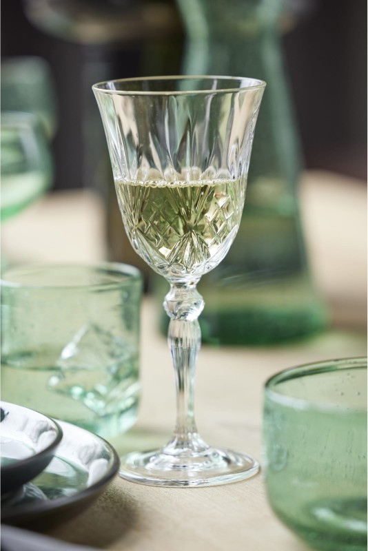 Kieliszki do białego wina kryształ Melodia 210 ml  4 sztuki Lyngby Glas