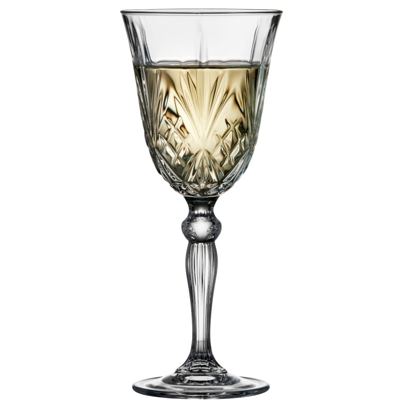 Kieliszki do białego wina kryształ Melodia 210 ml  4 sztuki Lyngby Glas