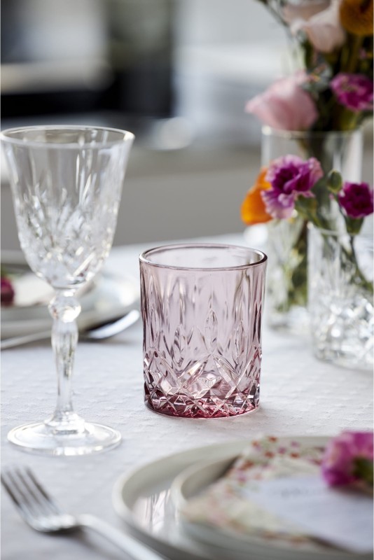 Kieliszki do czerwonego wina kryształ Melodia 270 ml 4 sztuki Lyngby Glas