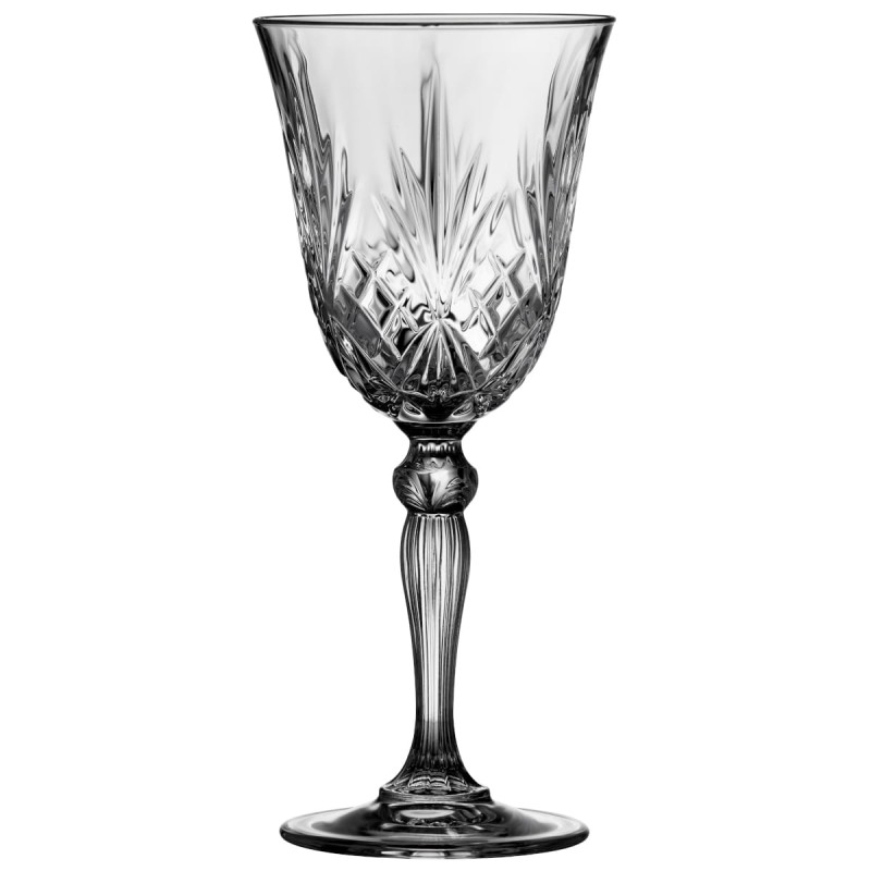 Kieliszki do czerwonego wina kryształ Melodia 270 ml 4 sztuki Lyngby Glas