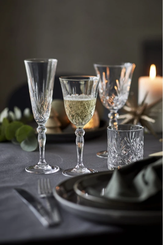 Szklanki kryształ Melodia 230 ml 6 sztuk Lyngby Glas