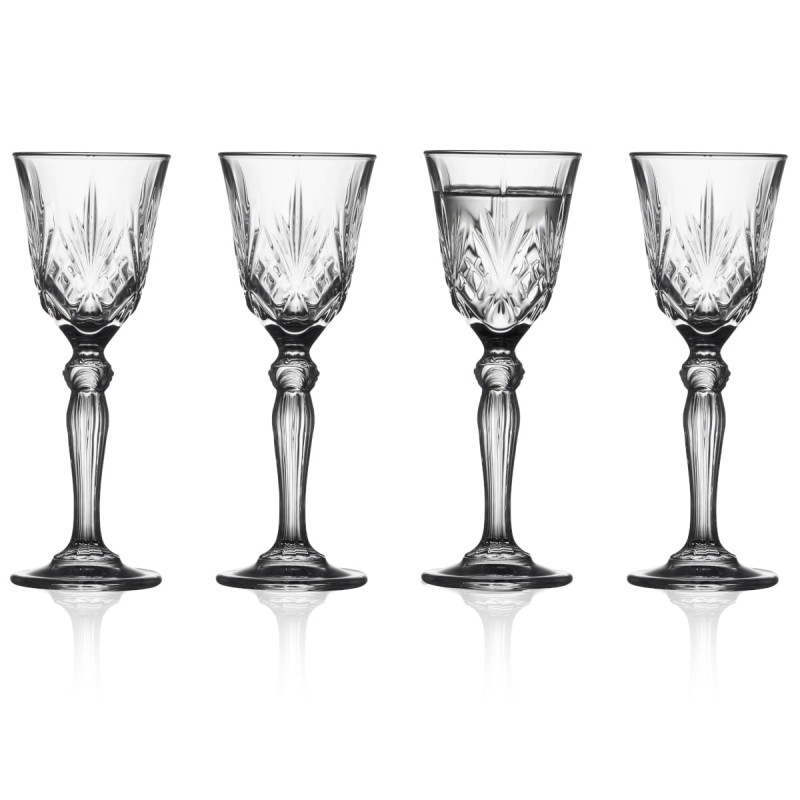 Kieliszki kryształ Melodia 50 ml 4 sztuki Lyngby Glas