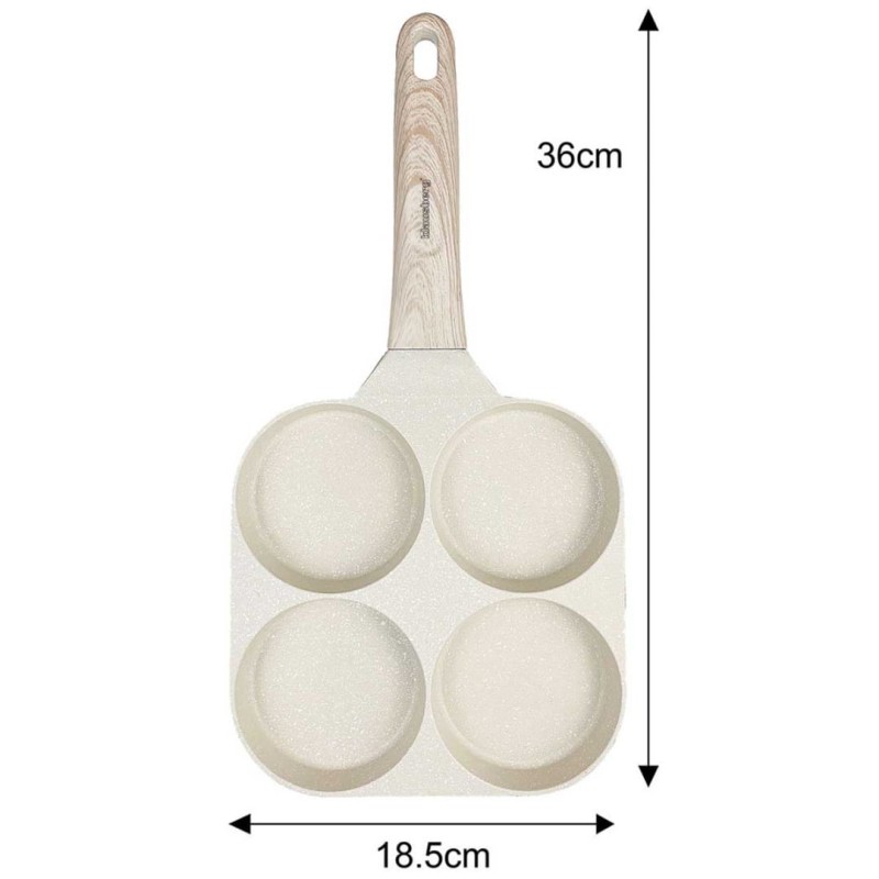 Patelnia do jajek pancake 4 części KLAUSBERG