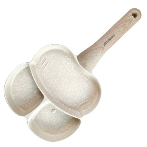 Patelnia do jajek omletów warzyw bekonu 3 części KLAUSBERG