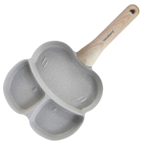 Patelnia do jajek omletów bekonu warzyw 3 części KLAUSBERG