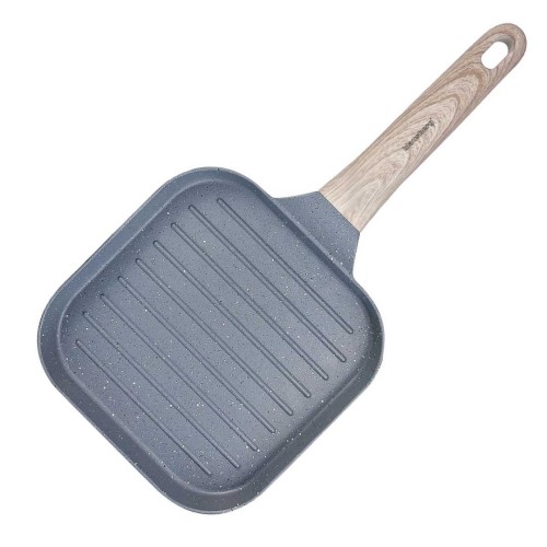 Mini patelnia grillowa 18,5x18,5 cm KLAUSBERG szara