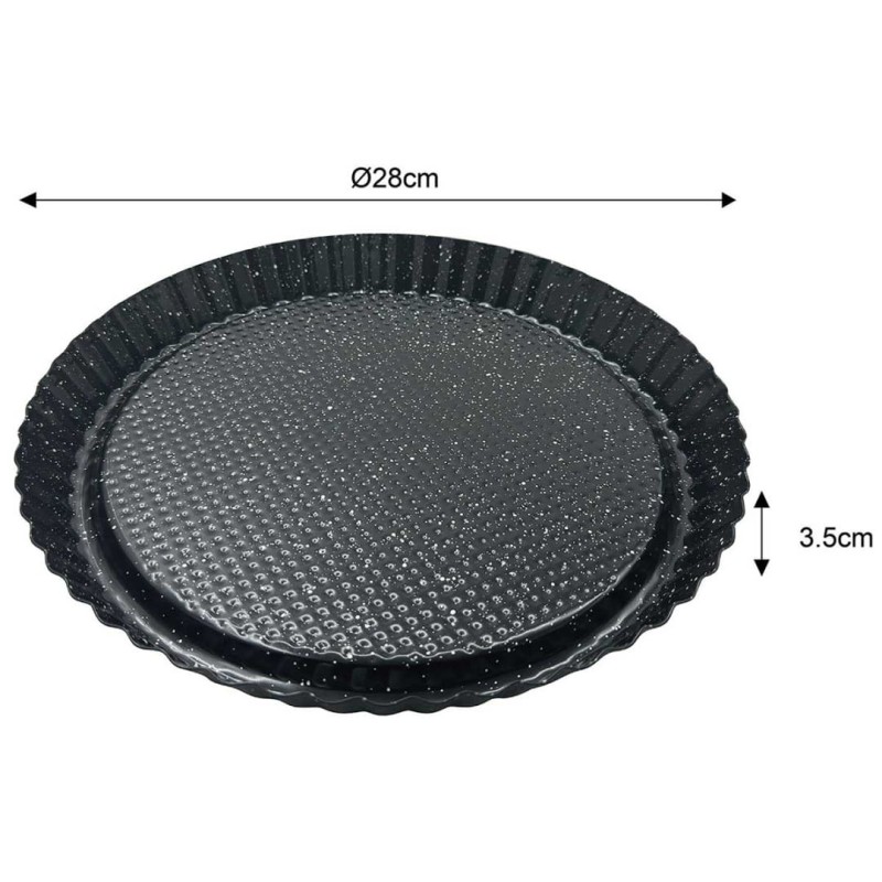 Forma blacha do pieczenia tarty 28cm KLAUSBERG