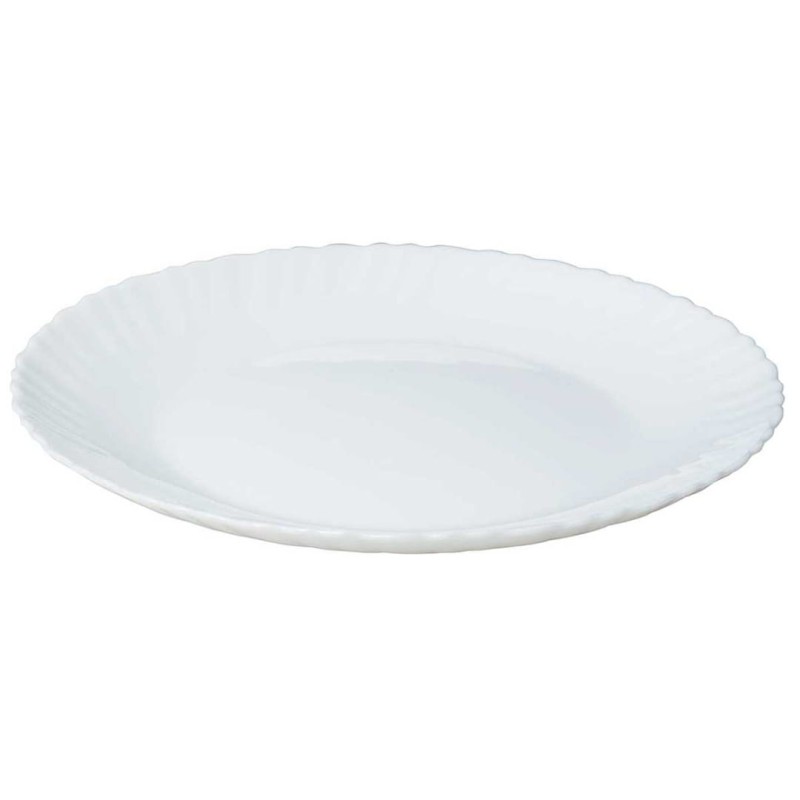 Komplet obiadowy dla 6 osób KINGHOFF 18 elem. biały