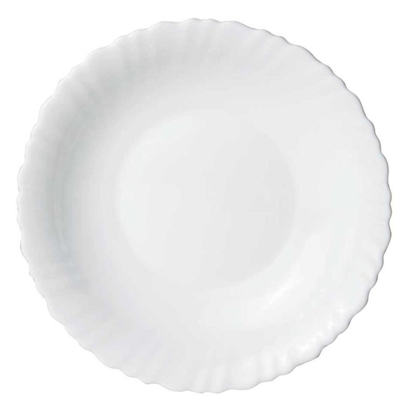 Komplet obiadowy dla 6 osób KINGHOFF 18 elem. biały