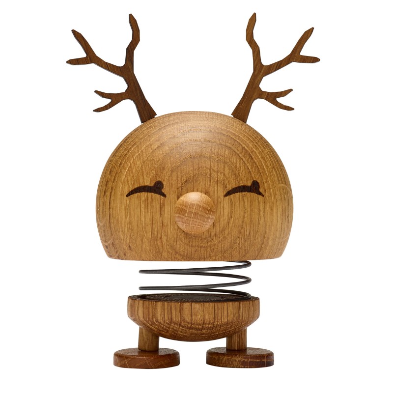 Figurka Hoptimist renifer Reindeer Bimble M dębowa średnia
