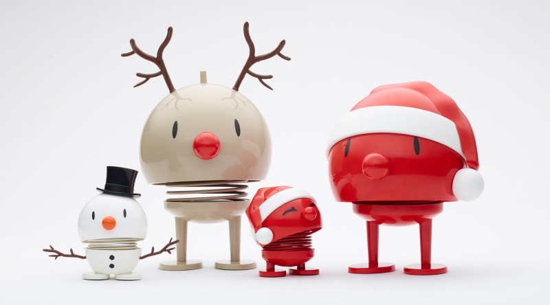 Figurka Hoptimist Mikołaj Santa Bimble S czerwona mała