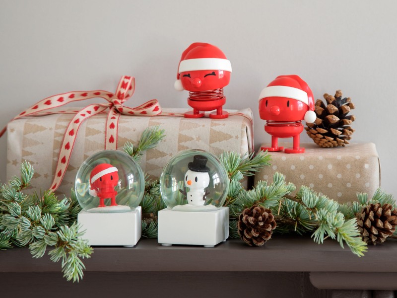 Figurka Hoptimist Mikołaj Santa Bimble S czerwona mała