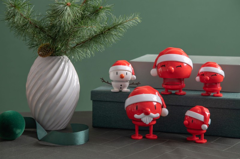 Figurka Hoptimist Mikołaj Santa Bimble S czerwona mała