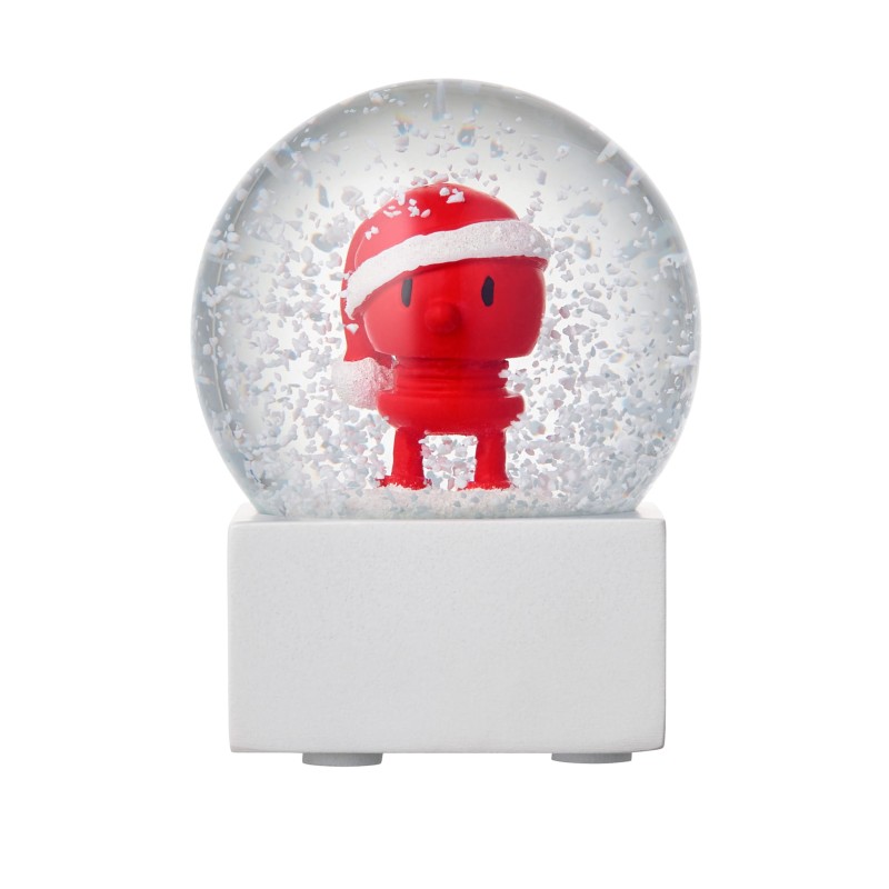 Figurka kula śnieżna Hoptimist Santa Snow Glob S czerwona mała